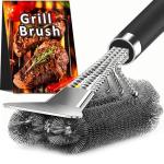 TNTOR 18" Adjustable Grill Brush with Scraper