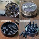 Portable Herb Grinder and Cone Rolling Machine