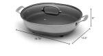 Cuisinart 1500-Watt Nonstick Oval Electric Skillet