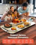 iTRUSOU Electric Food Warming Tray with Timer