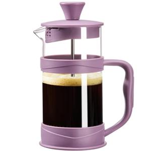 Stainless Steel French Press Coffee Maker, 11.8 OZ