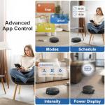 Tipdiy Robotic Vacuum and Mop Combo with Smart Control
