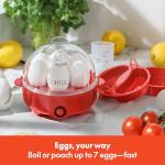 BELLA Electric Egg Cooker with Auto Shut Off