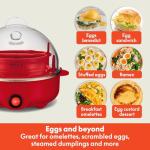 BELLA Electric Egg Cooker with Auto Shut Off