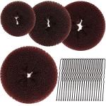 Teenitor Hair Bun Maker Set for Kids - 4 Pieces