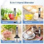5-in-1 Immersion Blender with Heavy Duty Motor