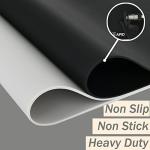 Large Silicone Baking Mat, Heat Resistant, Black