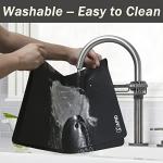 Large Silicone Baking Mat, Heat Resistant, Black