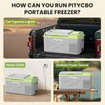 12V Portable Car Refrigerator for Travel and Camping