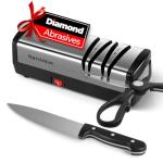 Electric Knife Sharpener with Scissors Sharpener