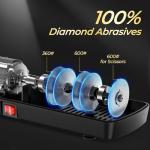 Electric Knife Sharpener with Scissors Sharpener