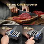 Electric Knife Sharpener with Scissors Sharpener