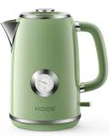 1.8L Retro Electric Kettle with Temperature Gauge