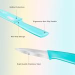 Henriqua Ultra Sharp Paring Knife Set of 4