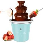 Mini Chocolate Fountain Machine for Parties (Green)