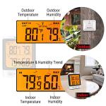 Wireless Indoor Outdoor Thermometer with LCD Display