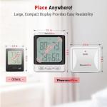 Wireless Indoor Outdoor Thermometer with LCD Display