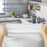 15 Gallon Heavy Duty Trash Compactor Bags 20 Count