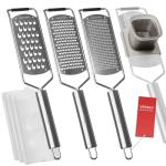 Vovoly 4-Piece Stainless Steel Grater Set