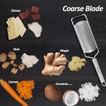 Vovoly 4-Piece Stainless Steel Grater Set