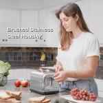 RAMJOY 2-Slice Toaster with Wide Slots and 7 Settings
