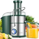 KOIOS 1300W Centrifugal Juicer with 3-Inch Feed Chute