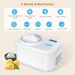 KUMIO Compressor Ice Cream Maker with LCD Display