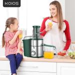 KOIOS 1300W Centrifugal Juicer with 3-Inch Feed Chute