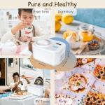 KUMIO Compressor Ice Cream Maker with LCD Display
