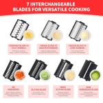 7-in-1 Electric Cheese and Vegetable Grater
