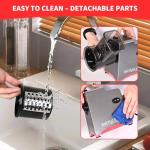 7-in-1 Electric Cheese and Vegetable Grater