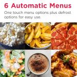 Frigidaire 0.7 Cu. Ft. Black Microwave