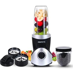 Amateys Portable Personal Blender for Shakes and Smoothies