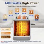 SAKAMOSH Touch Screen 4-Slice Smart Toaster