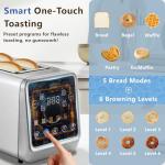 SAKAMOSH Touch Screen 4-Slice Smart Toaster