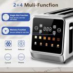 SAKAMOSH Touch Screen 4-Slice Smart Toaster