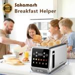 SAKAMOSH Touch Screen 4-Slice Smart Toaster