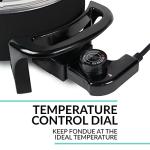 Nostalgia 12-Cup Electric Fondue Pot Set