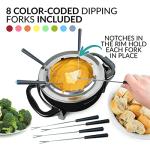 Nostalgia 12-Cup Electric Fondue Pot Set