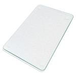 KimiDitt Tempered Glass Cutting Board, 12x16" Glass Cutting Board for Kitchen Counter,Large Size Frosted Glass,with Non-Slip Feet, Scratch Resistant,Heat Resistant