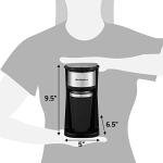 Elite Gourmet Single-Serve Coffee Maker with Travel Mug