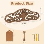 Hanging Herb Drying Rack with 11 Hooks