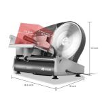 Electric Meat Slicer with Adjustable Thickness, Black