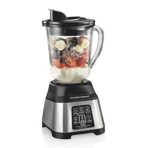 Hamilton Beach 850W Blender for Smoothies, 5 Functions