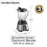 Hamilton Beach 850W Blender for Smoothies, 5 Functions