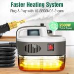 Portable 10s Rapid Heating Handheld Steam Cleaner