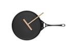 Le Creuset Nonstick 11" Crepe Pan with Rateau