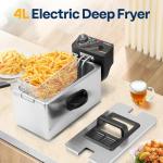 VIVOHOME Electric Deep Fryer with Temperature Control