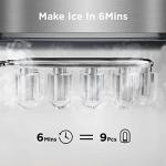 Silonn Countertop Ice Maker – Fast, Self-Cleaning Machine