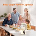 Beyn 60oz Nut Milk Maker with 10-in-1 Functions